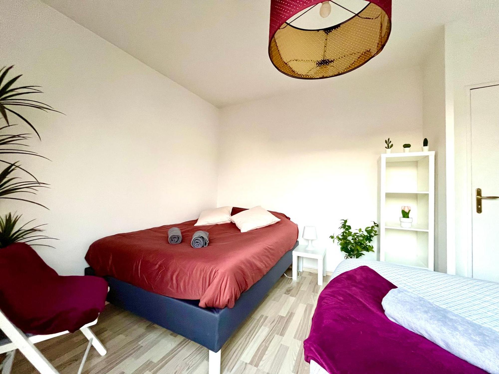 Bngo I Immense Rooftop Lyon I 2 Chambres, 4 Places Parkings, 2 Immenses Terrasses, 8 Personnes Buitenkant foto