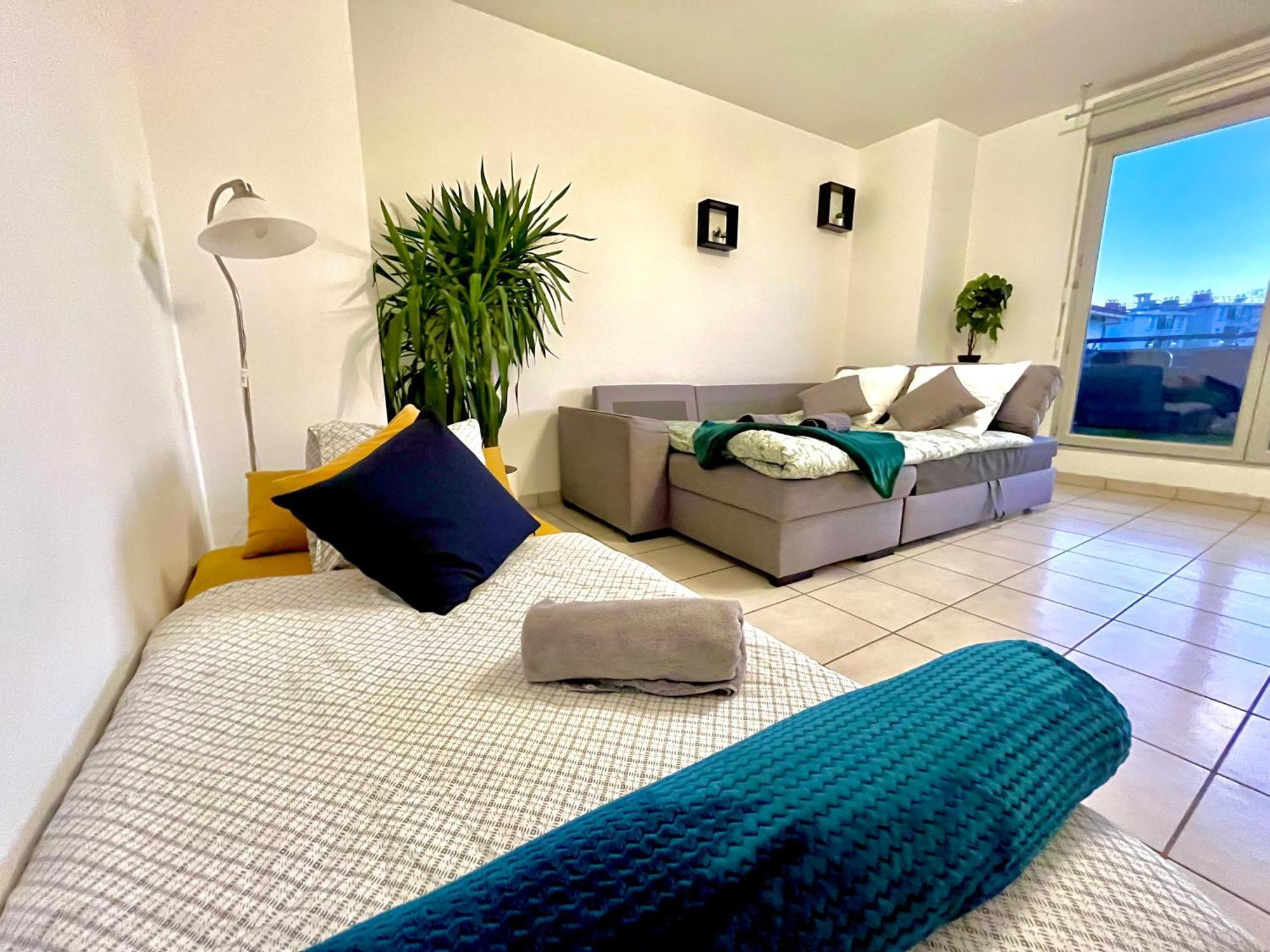 Bngo I Immense Rooftop Lyon I 2 Chambres, 4 Places Parkings, 2 Immenses Terrasses, 8 Personnes Buitenkant foto
